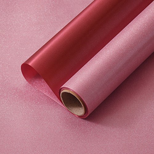 49cm*5m 150 Micron Waterproof Pearlescent Plastic Film Florist Wrapping Roll Color Mixed | P.ZZD | MOQ 10 Rolls | Laribbon Custom - Laribbons Custom