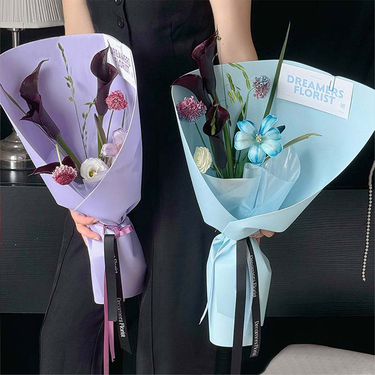 52x58cm EVA Flower Packaging Sheets | MOQ 100pcs | Laribbon Custom - laribbons