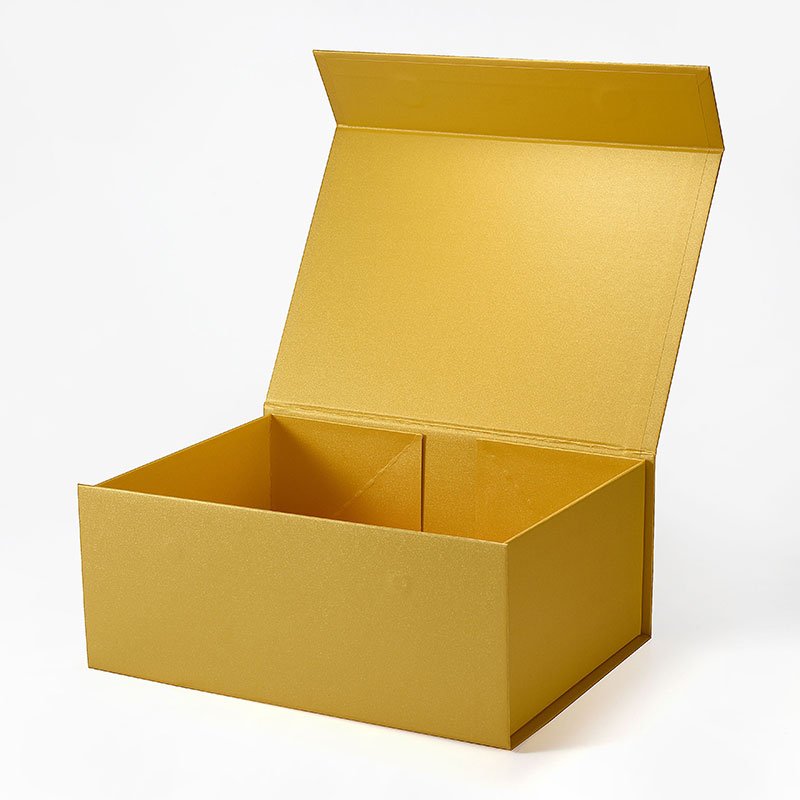 Glossy Laminated Magnetic Foldable Rigid Gift Box - Medium Size | Multiple Colors | Custom Logo Available