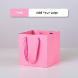 Custom Logo Paper Bags – 250gsm | 30 Sizes · 10 Colors · Ready to Ship | Laribbons Custom - laribbons Custom Shop