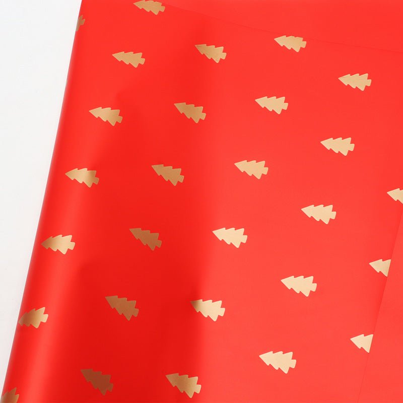 Christmas Flower Wrapping Sheets – 20 Pack, 22" x 22", Waterproof Plastic, Tear - Resistant, 17 Red, Green & White Designs | Laribbons Custom - laribbons Custom Shop