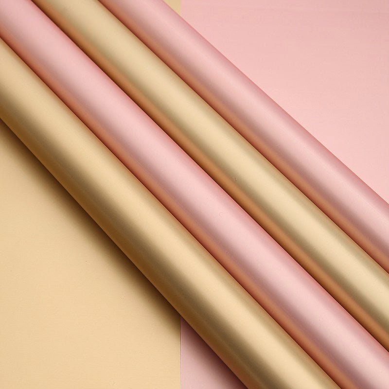 58x58cm BOPP Two - Tone Matte Flower Packaging Sheets | P - SMG | MOQ 100pcs | Laribbon Custom - laribbons