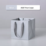 Custom Logo Paper Bags – 250gsm | 30 Sizes · 10 Colors · Ready to Ship | Laribbons Custom - laribbons Custom Shop
