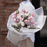 58x58cm BOPP Waterproof Clear Floral Packaging Sheets | MOQ 100pcs | Laribbon Custom - laribbons