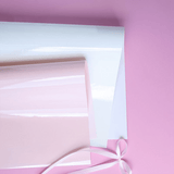 44x53cm Single - Side Waterproof Flower Packaging Sheets | P - WXXL | MOQ 100pcs | Laribbon Custom - laribbons