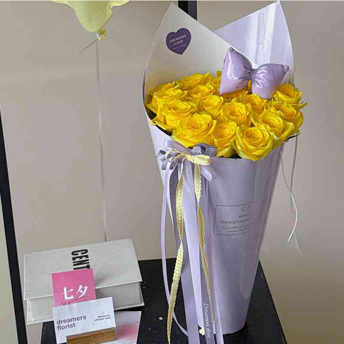 44x53cm Single - Side Waterproof Flower Packaging Sheets | P - WXXL | MOQ 100pcs | Laribbon Custom - laribbons