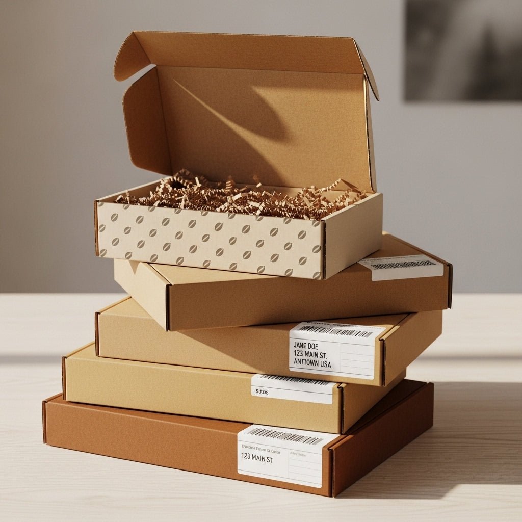 Custom Mailer Boxes with Logo – Branded Packaging for E-commerce & Small Businesses | 50 PCS MOQ | Laribbons Custom - Laribbons Custom
