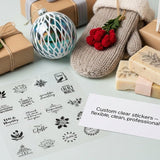Custom Clear Stickers | Waterproof, Transparent & Logo Printable | LaRibbons Custom - laribbons Custom Shop