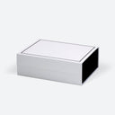  White with Black Border