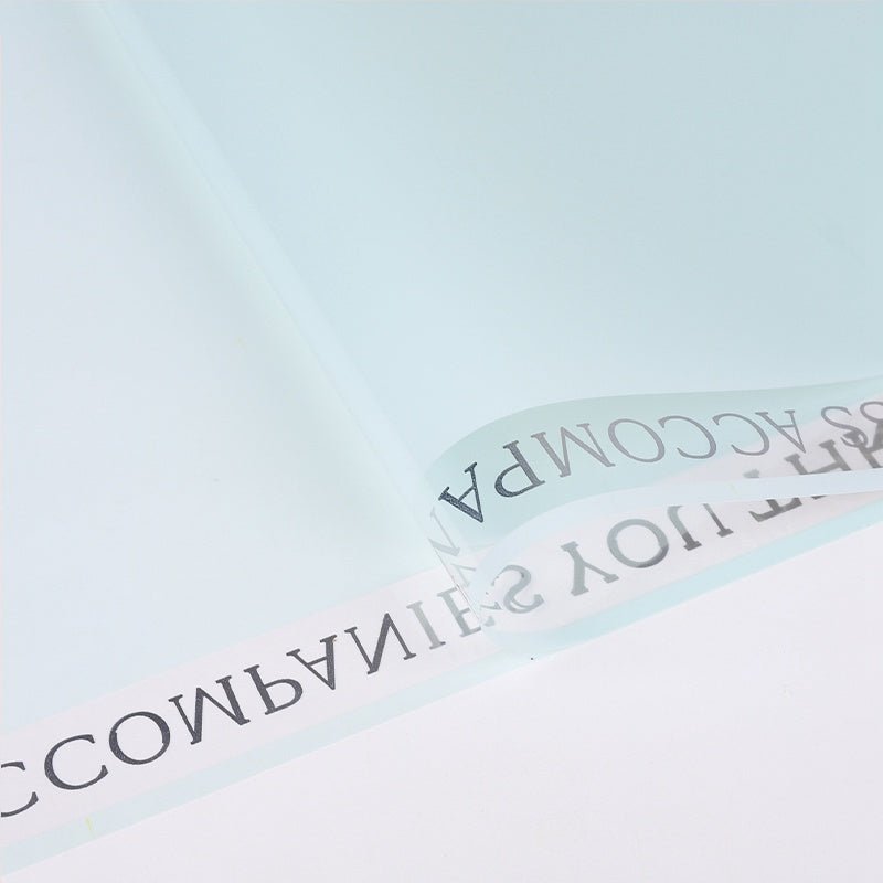 57x57cm OPP Flower Packaging Sheets | P - XFYS | MOQ 100pcs | Laribbon Custom - laribbons