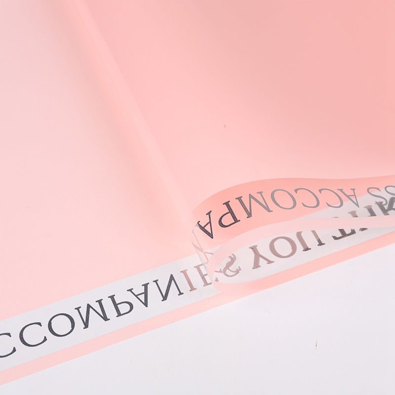 57x57cm OPP Flower Packaging Sheets | P - XFYS | MOQ 100pcs | Laribbon Custom - laribbons