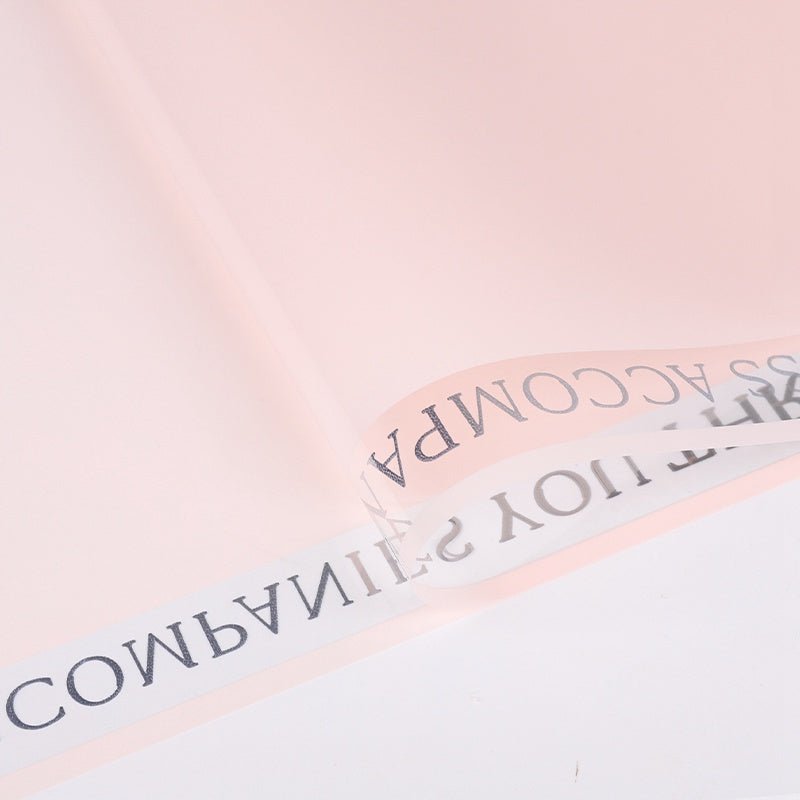 57x57cm OPP Flower Packaging Sheets | P - XFYS | MOQ 100pcs | Laribbon Custom - laribbons