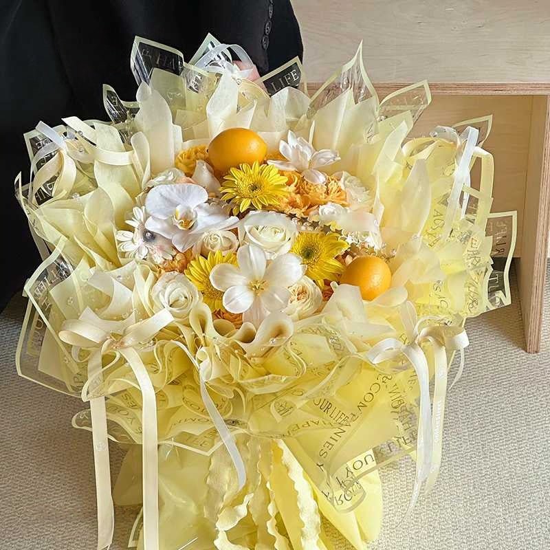 57x57cm OPP Flower Packaging Sheets | P - XFYS | MOQ 100pcs | Laribbon Custom - laribbons