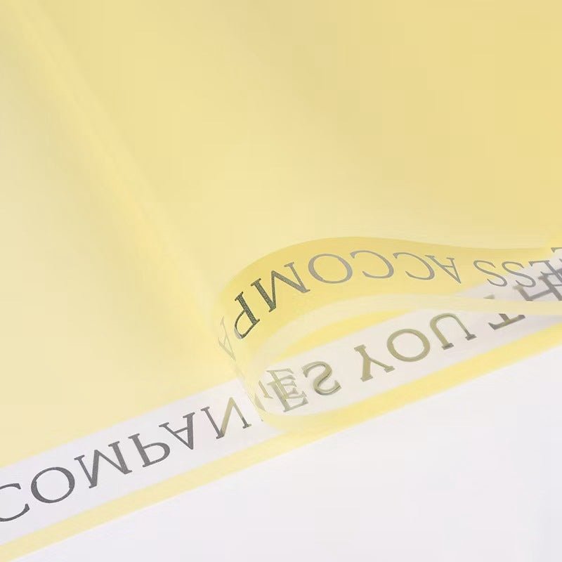 57x57cm OPP Flower Packaging Sheets | P - XFYS | MOQ 100pcs | Laribbon Custom - laribbons