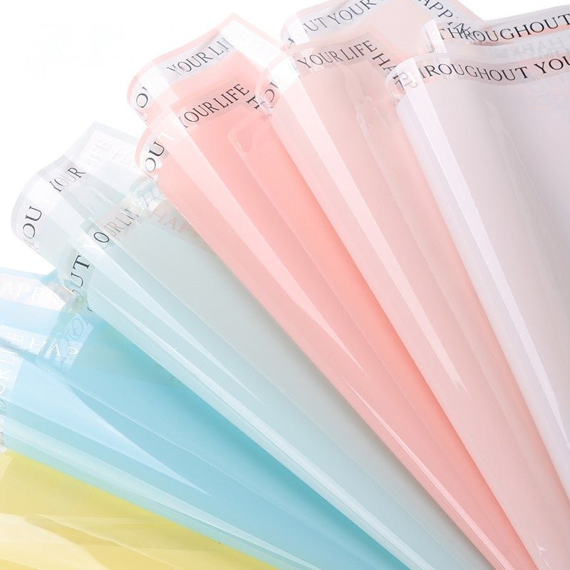 57x57cm OPP Flower Packaging Sheets | P - XFYS | MOQ 100pcs | Laribbon Custom - laribbons