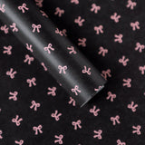 48x70cm Tiny Bow Print Flower Packaging Sheets | P - XLZHDJ| MOQ 100pcs | Laribbon Custom - laribbons