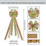 Large Wired Christmas Tree Bow Topper Ribbon Set – 100 Pack – Made to Order| Laribbons Custom - laribbons Custom Shop