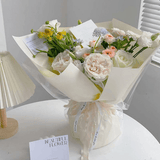 58x58cm BOPP Macaron Colors Floral Packaging Sheets | MOQ 100pcs | Laribbon Custom - laribbons