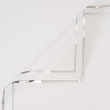 57x57cm BOPP Silver Trim Flower Packaging Sheets | P - YBGDM | MOQ 100pcs | Laribbon Custom - laribbons