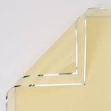 57x57cm BOPP Silver Trim Flower Packaging Sheets | P - YBGDM | MOQ 100pcs | Laribbon Custom - laribbons