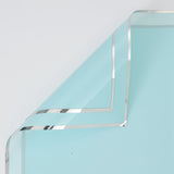 57x57cm BOPP Silver Trim Flower Packaging Sheets | P - YBGDM | MOQ 100pcs | Laribbon Custom - laribbons