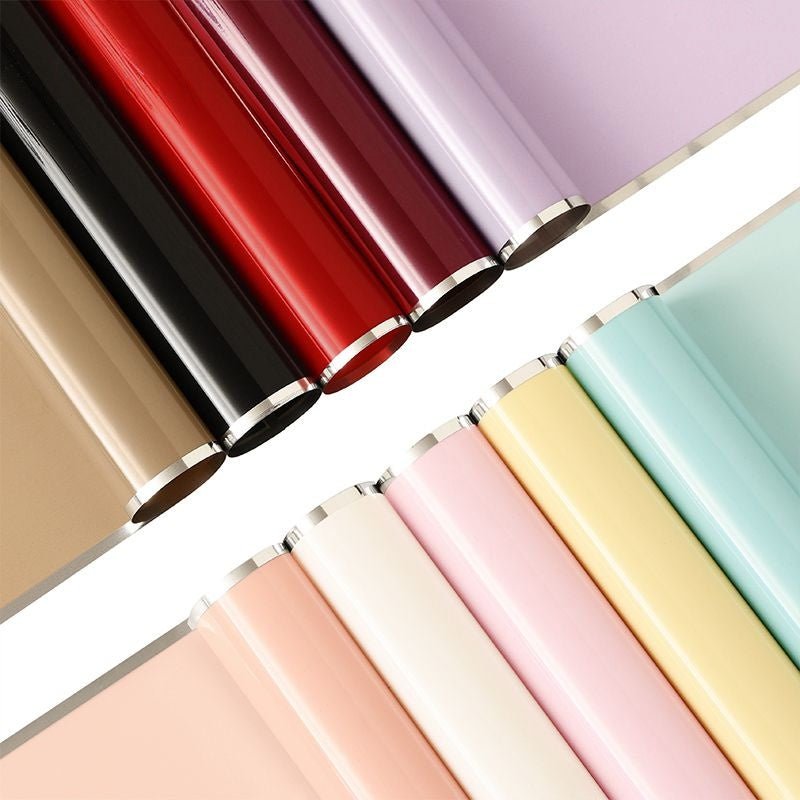 57x57cm BOPP Silver Trim Flower Packaging Sheets | P - YBGDM | MOQ 100pcs | Laribbon Custom - laribbons