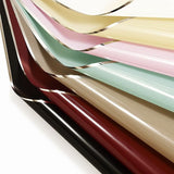 57x57cm BOPP Silver Trim Flower Packaging Sheets | P - YBGDM | MOQ 100pcs | Laribbon Custom - laribbons