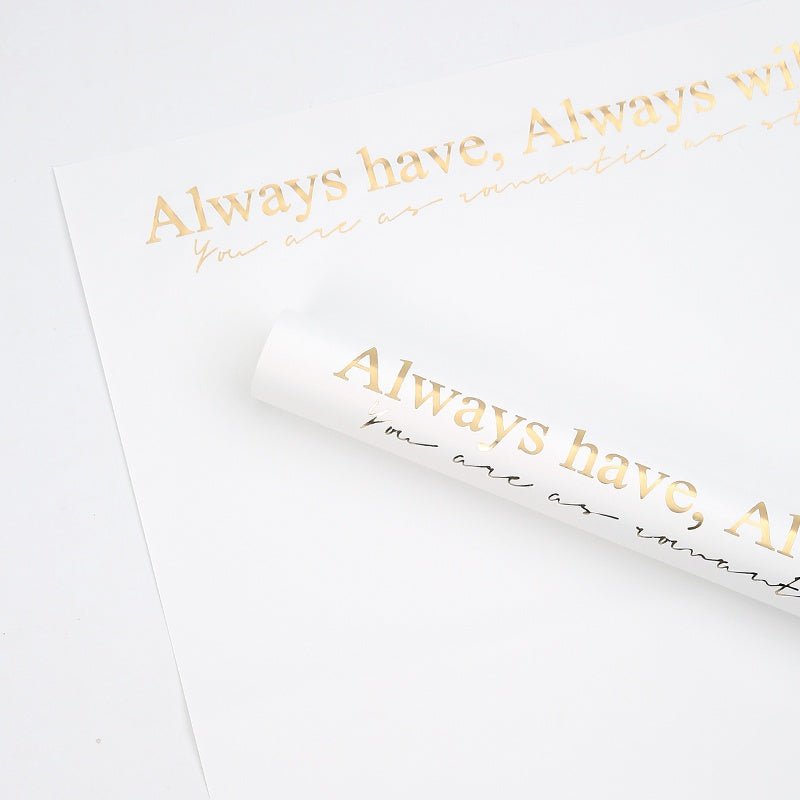 58x50cm Paper Flower Packaging Sheets | MOQ 100pcs | Laribbon Custom - laribbons