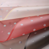 57x57cm BOPP Pearl Dot Flower Packaging Sheets | P - ZZMB | MOQ 100pcs | Laribbon Custom - laribbons