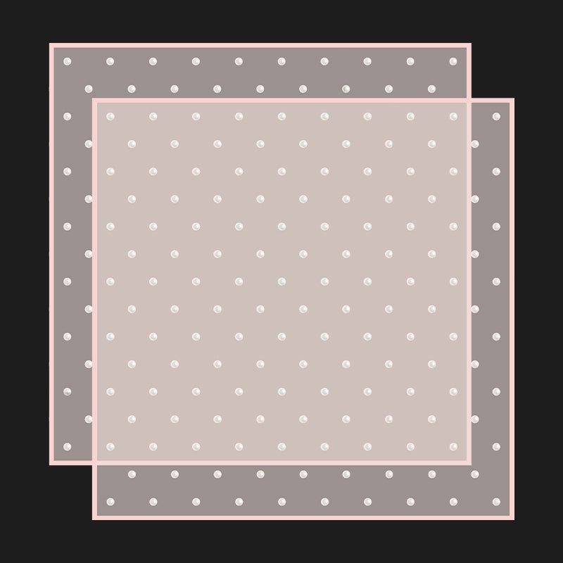 57x57cm BOPP Pearl Dot Flower Packaging Sheets | P - ZZMB | MOQ 100pcs | Laribbon Custom - laribbons