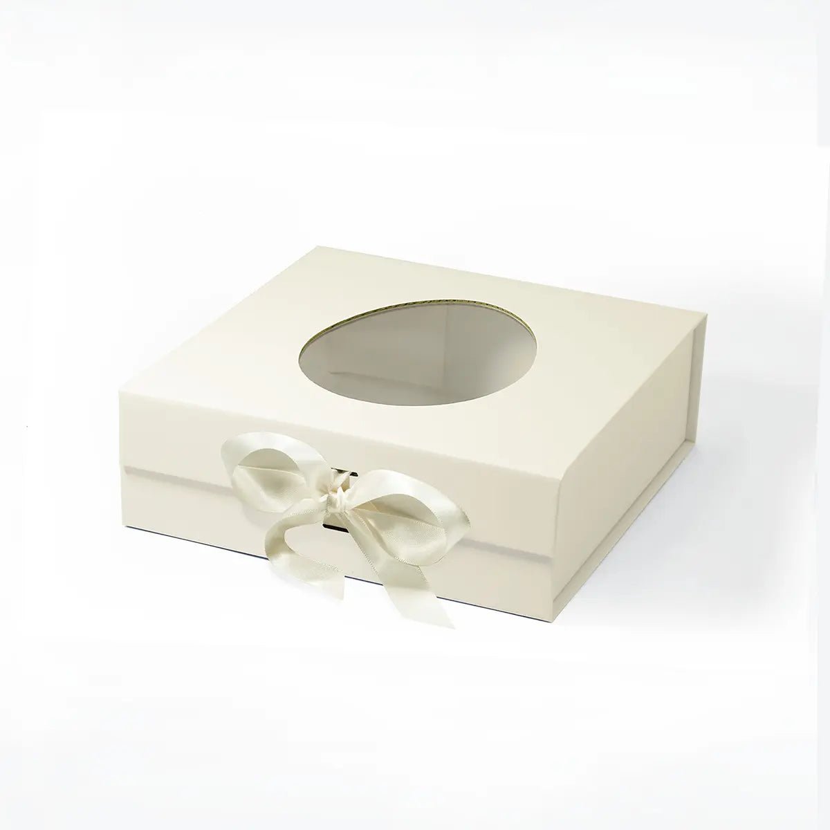 A5 Square Easter Gift Box with Egg Shaped Window - laribbons Custom Shop