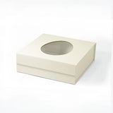 A5 Square Easter Gift Box with Egg Shaped Window - laribbons Custom Shop