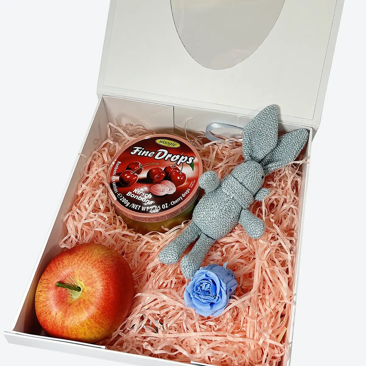 A5 Square Easter Gift Box with Egg Shaped Window - laribbons Custom Shop