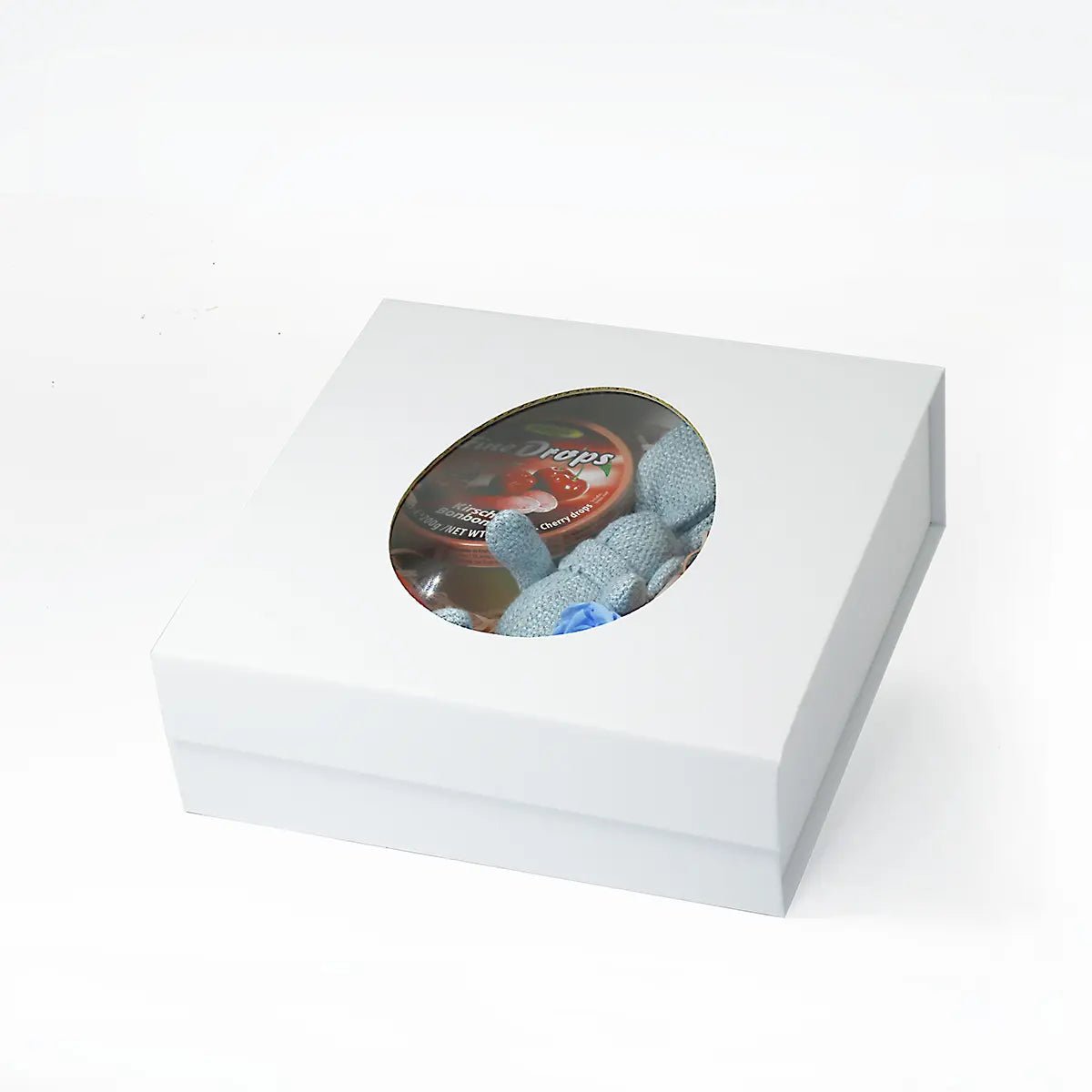 A5 Square Easter Gift Box with Egg Shaped Window - laribbons Custom Shop