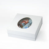 A5 Square Easter Gift Box with Egg Shaped Window - laribbons Custom Shop