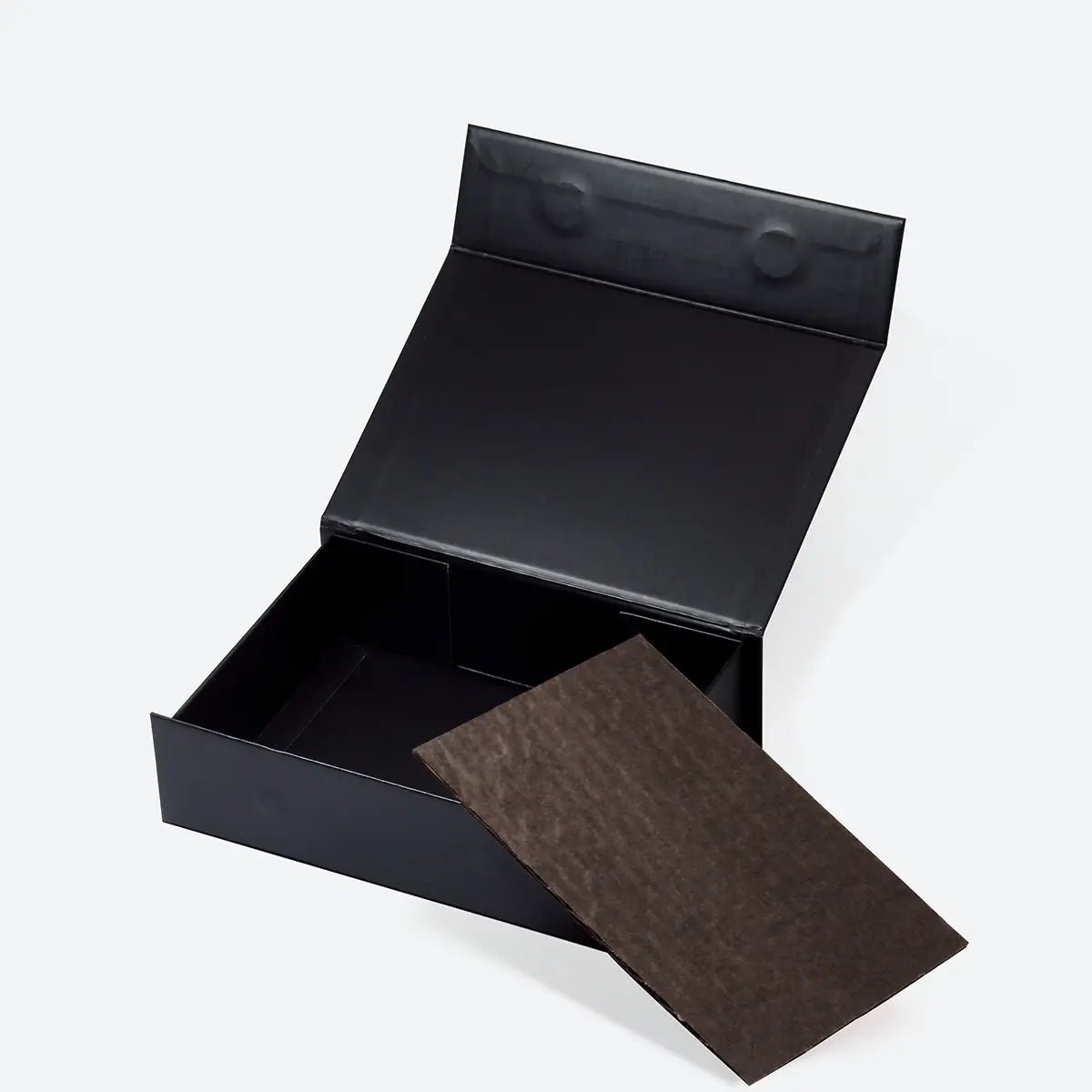 12 - Piece/Cavity A6 Shallow Empty Chocolate Confectionery Packaging Rigid Box - laribbons Custom Shop