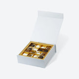 16 - Piece/Cavity A6 Square Empty Chocolate Confectionery Packaging Rigid Box - laribbons Custom Shop