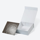 16 - Piece/Cavity A6 Square Empty Chocolate Confectionery Packaging Rigid Box - laribbons Custom Shop