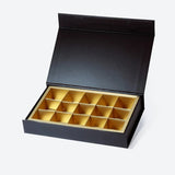 15 - Piece/Cavity B6 Shallow Chocolate Candy Packaging Rigid Box - laribbons Custom Shop