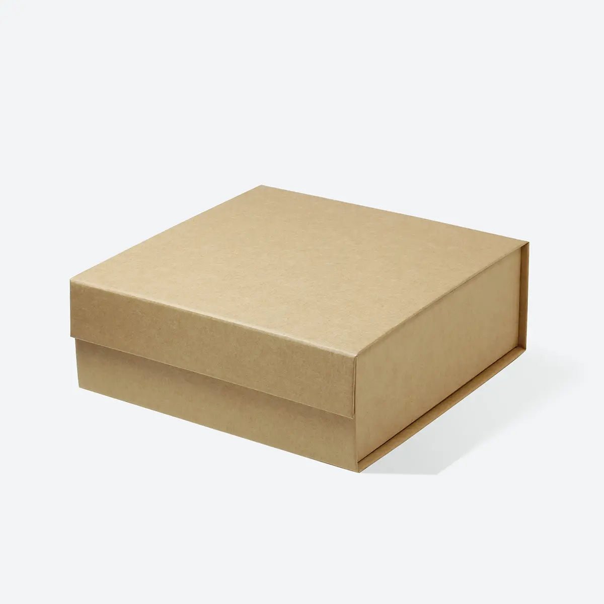 B6 Square Kraft Magnetic Gift Box - laribbons Custom Shop