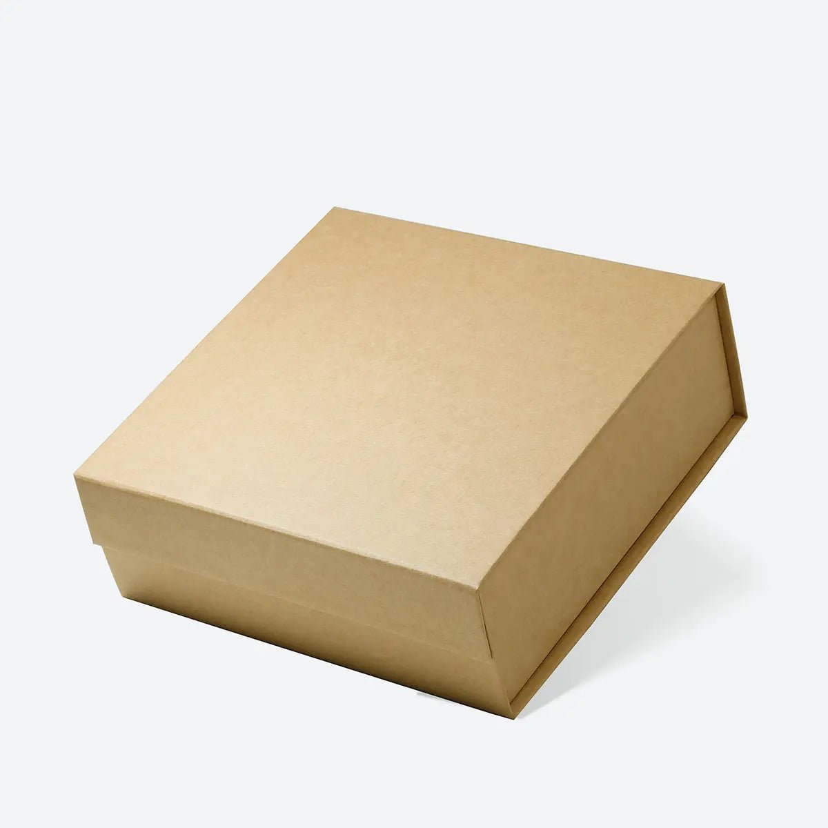B6 Square Kraft Magnetic Gift Box - laribbons Custom Shop