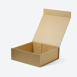 B6 Square Kraft Magnetic Gift Box - laribbons Custom Shop