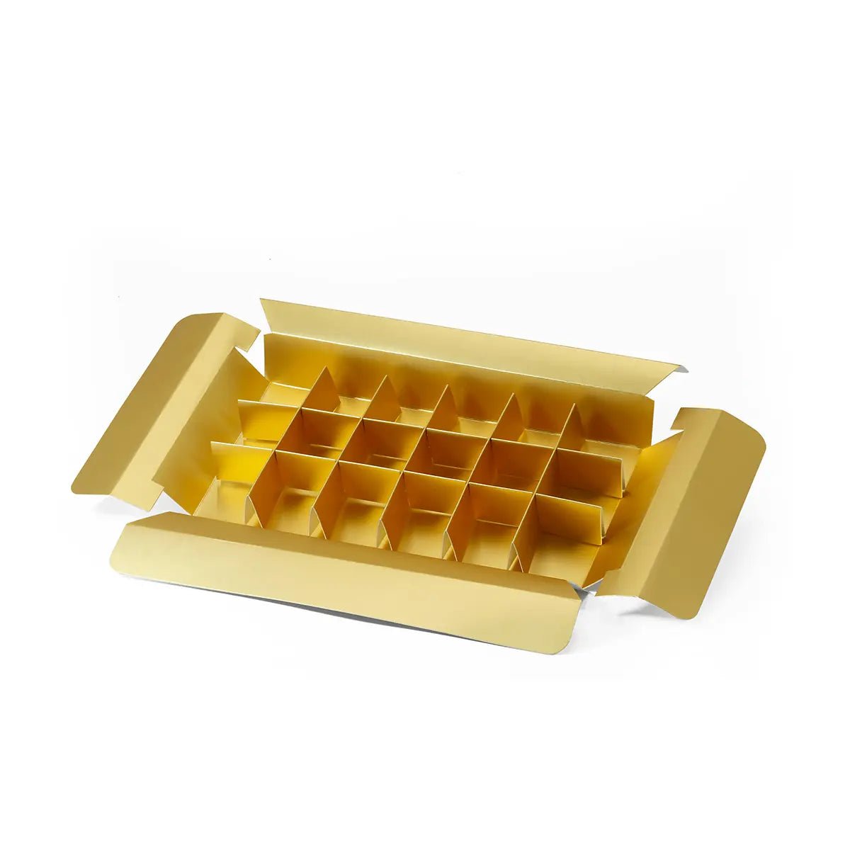 18 - Piece/Cavity C5 Shallow Chocolate Candy Packaging Rigid Box - laribbons Custom Shop
