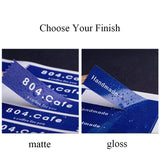 Custom White Vinyl Stickers | Weatherproof & Durable for Packaging | Laribbons Custom - laribbons Custom Shop