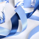 Wholesale Double Faced Satin Ribbon – Dark Blue & Navy Color Series – 3/8