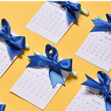 Wholesale Double Faced Satin Ribbon – Dark Blue & Navy Color Series – 3/8