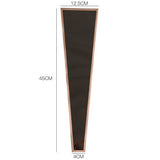 Gold - Trimmed OPP Single Flower Sleeves | JKJB.DZD | Laribbons Custom - laribbons