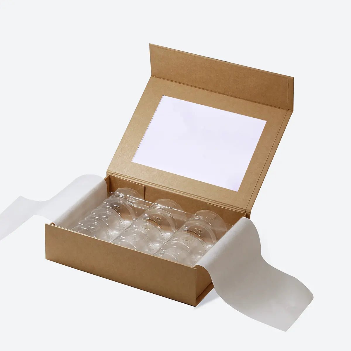 12 Pieces F1 Rigid Empty Macaron Packaging Box - laribbons Custom Shop