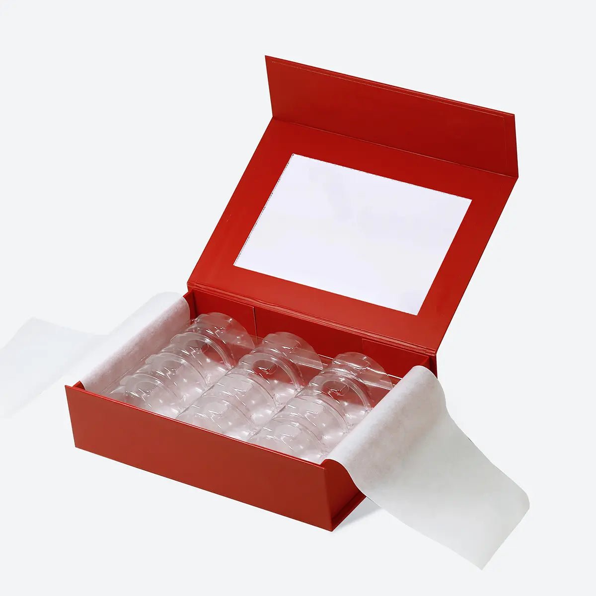 12 Pieces F1 Rigid Empty Macaron Packaging Box - laribbons Custom Shop