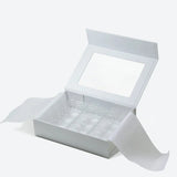 12 Pieces F1 Rigid Empty Macaron Packaging Box - laribbons Custom Shop